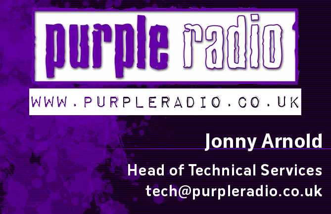 Purple Radio's public-facing website